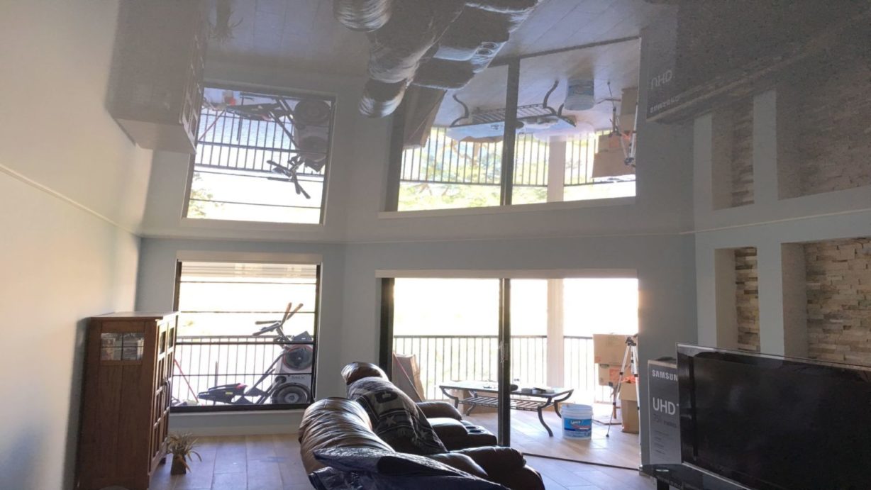 ceiling replacement Miami Beach, Stretch ceiling finishes