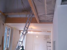 contractors, Stretch ceiling with frosted finish, Ceiling