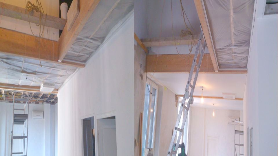 retail environments, Designer stretch ceilings for offices,