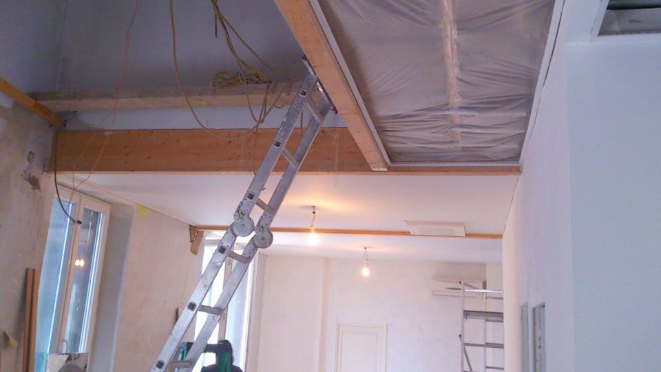 ceilings with skylights, Ceiling systems for humid